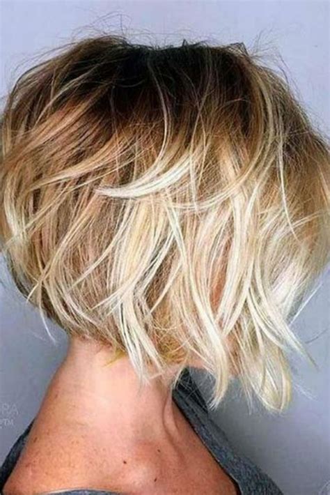 Carré Plongeant Dégradé 30 Modèles Tendance Style De Cheveux Courts