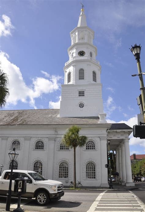 St Michael S Church Charleston Sc Editorial Photography Image Of