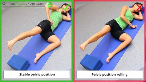 Hip Abduction Strengthening Exercise Tutorial Level Online Physio Exercises Youtube