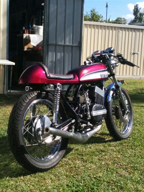 1973 Yamaha RD350 Cafe Racer Two Stroke Road Bike Madness Cafe