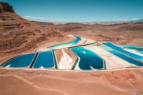 How To See The Moab Potash Ponds The Blue Pools In Moab Live Love