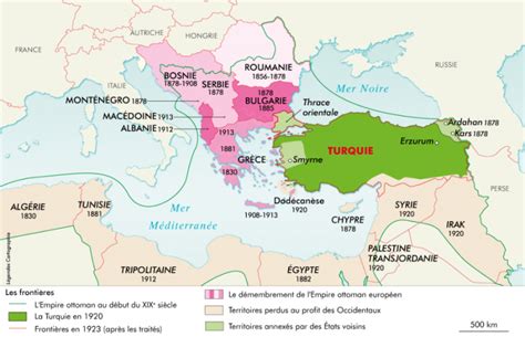 XIXe-XXe : le recul territorial de l'Empire ottoman | lhistoire.fr