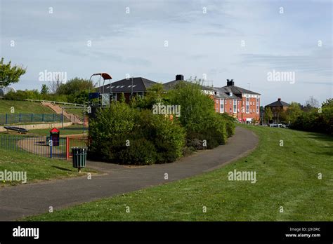 Hanwell Fields Estate Banbury Oxfordshire England Uk Stock Photo