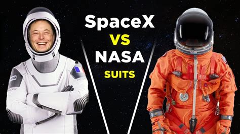Spacex Suits Vs Nasa Suits Whats The Difference Youtube
