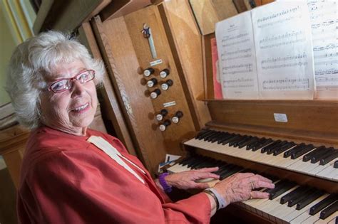 Organist Isabel The Music Maker Who Has Been Playing For 32 Years
