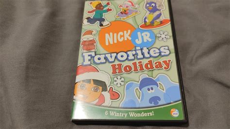 Nick Jr Favorites Holiday Dvd Overview Youtube