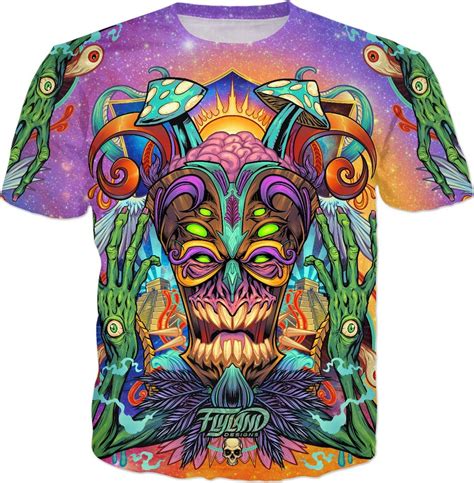 Psychedelic Tiki Creature Psychedelic Imagery Psychedelic Tiki