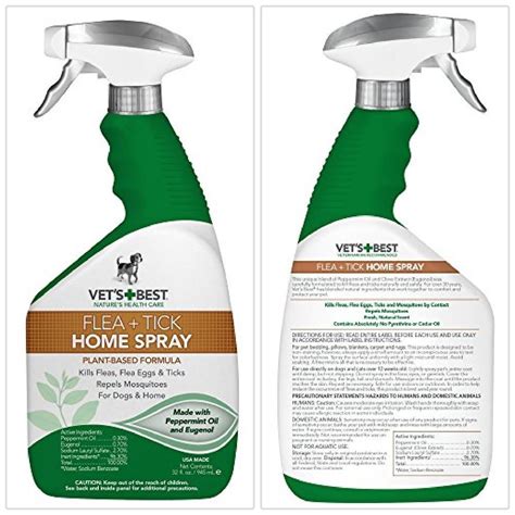 Natural Care Flea And Tick Spray Safe For Dogs Librus