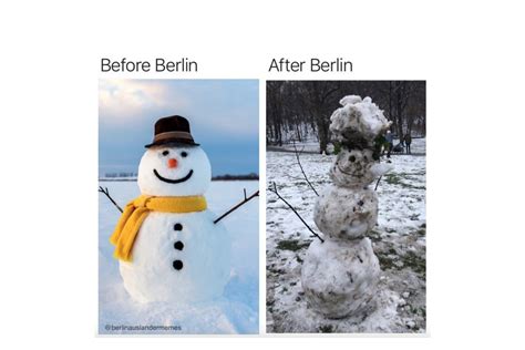 A Roundup Of Berlins Best Snow Memes Iheartberlinde