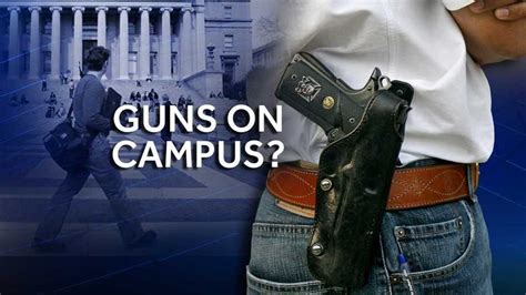 Missouri Lawmakers Propose Lifting Gun Ban At Colleges