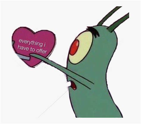 Spongebob Heart Meme 25 Best Memes About Heart Meme Edits Heart Meme