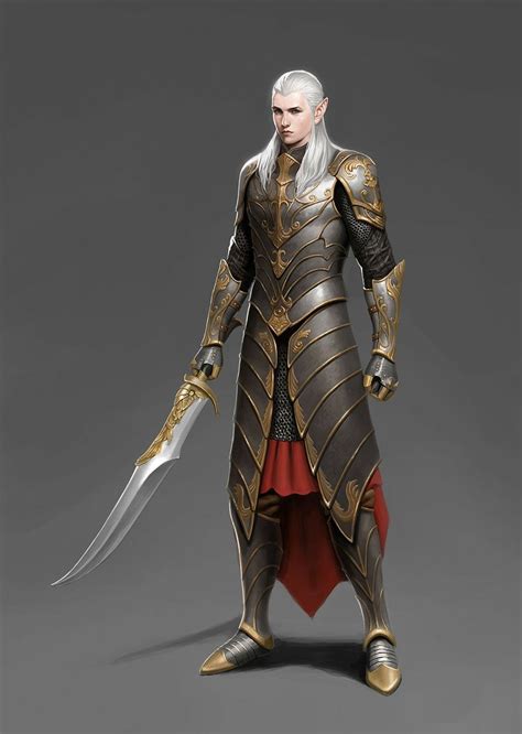 Pin By His Majesty Dragon King Dreik On Cool Artwork Elf Warrior