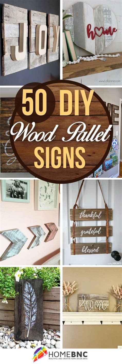50 Best Diy Pallet Signs Ideas And Designs For 2023