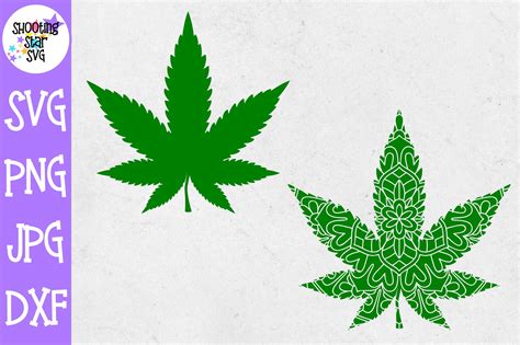 Marijuana Leaf svg - Marijuana Mandala svg - Weed SVG - Marijuana SVG 