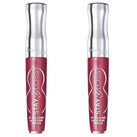 Pack Of 2 Rimmel Stay Glossy Rim Oh My Gloss Lip Gloss Captivate Me