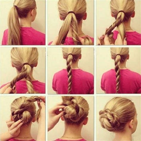 14 Pretty Easy Hairstyle Tutorials Styles Weekly