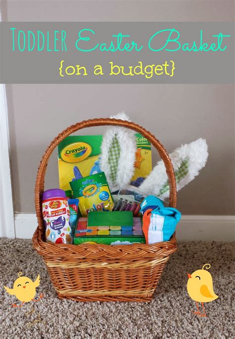 Simple Suburbia Toddler Easter Basket Ideas