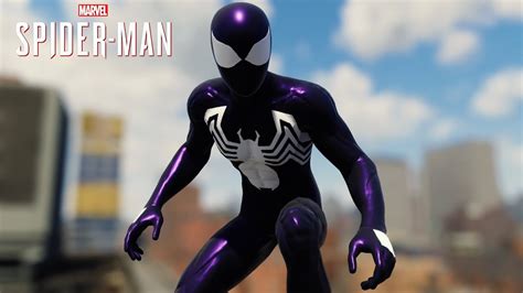 Spider Man Pc Ultimate Symbiote Suit Mod Free Roam Gameplay Youtube