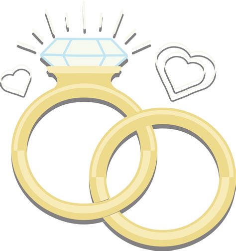 Wedding Rings Clipart