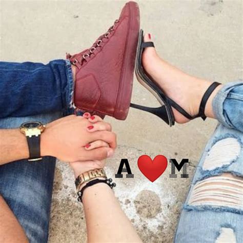 Stylish Alphabets Couple Pic Dpz For Whatsapp Instagram Wallpaper