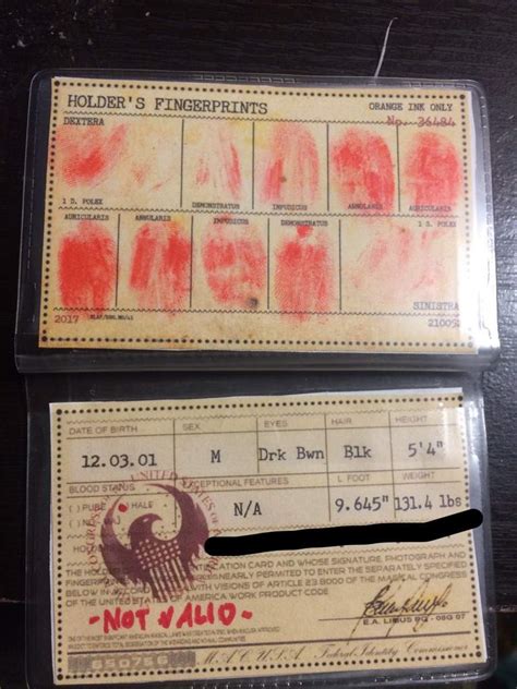We're the home of the trainer card maker and thousands of pokémon art, writing, and other creative works in our creative corner. Fan Made MACUSA ID Card | Harry Potter Amino