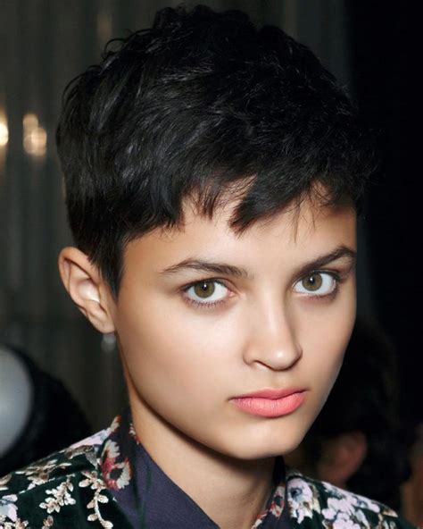 A pixie cut is a short hairstyle generally short on the back and sides of the head and slightly longer on the top and very short bangs. Pixie Haircuts 2020 - Hair Colors