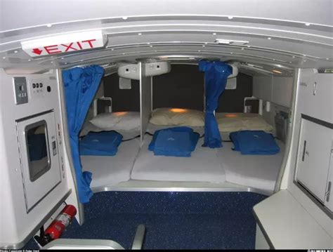 where do pilots sleep during long haul flights quora