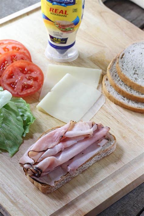 Ham & swiss on sourdough. Classic Ham & Swiss Sandwich On Rye | Recipe | Sandwiches, Ham, Food