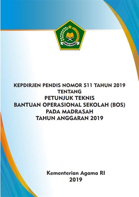 Cover Juknis Bos 2019 – Gambaran