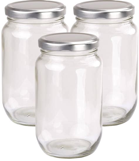 Carton 18 Pcs Honey Jars 500gm Size Hexagonal Glass Jar With Silver Lid