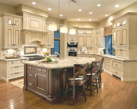 Using cream as the color for your cabinets, like black and white, is a great choice. Stunning French Country Kitchen Cabinets Cream # ...
