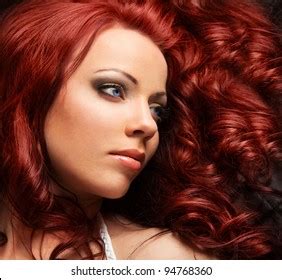 Beautiful Sexy Woman Red Hair Stock Photo Shutterstock