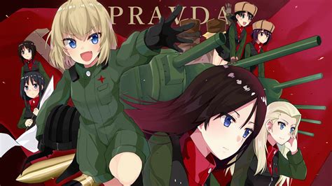 2 Katyusha Girls Und Panzer Hd Wallpapers Backgrounds Katyusha Girls Und Panzer Girls
