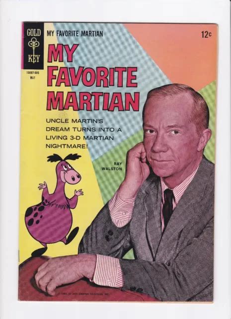 My Favorite Martian 4 1965 Vg Ray Walston Photo Cover Gold Key