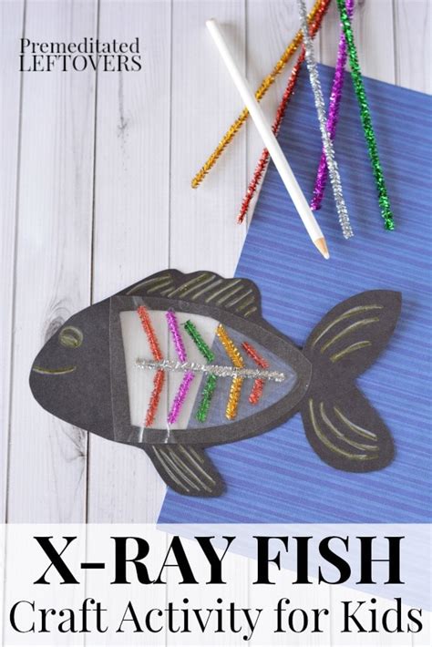 Fish crafts beach crafts clay crafts arts and crafts fish mobile clay texture ceramic texture driftwood crafts paperclay. X-Ray Fish Craft for Kids Tutorial