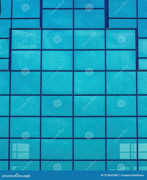 Fragment Of A Modern Office Building Geometric Background Part Of The