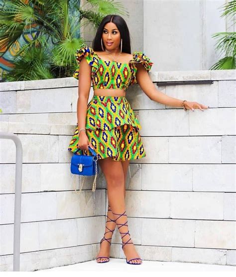 40 Ankara Skirt And Blouse Styles Youll Love Thrivenaija Latest African Fashion Dresses