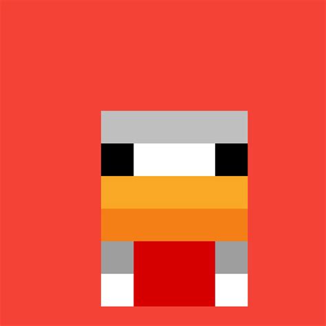 Pixilart Minecraft Chicken Face By Glitter69