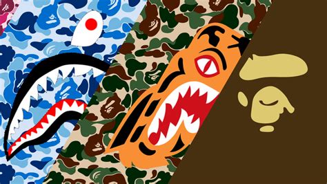 Out Of Boredom I Made A Bape Wallpaper For My Laptop Themed Around The People That Wear Like 50