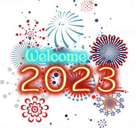 Free Happy New Year 2023 Welcome 2023 13271834 Png With Transparent