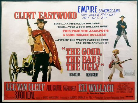 The Good The Bad And The Ugly 1966 Original Vintage Spaghetti