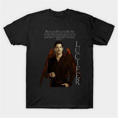 Lucifer Tv Series T Shirt Teepublic