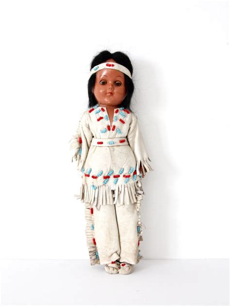 Vintage Native American Doll Carlson Style Doll Etsy