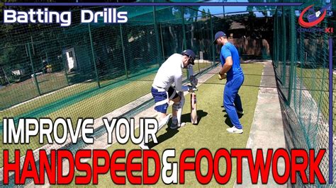 Improve Your Handspeed And Footwork Cricket Batting Drills Cricket