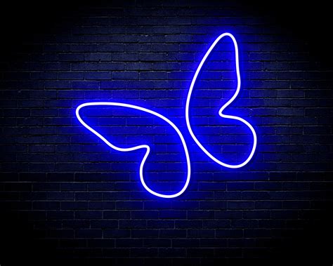 Butterfly Neon Sign Led Neon Lights Usbbattery Powered Wall Light