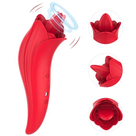 Meese Rose Toy For Woman Sex Toys G Spot Vibrator Tongue Licking