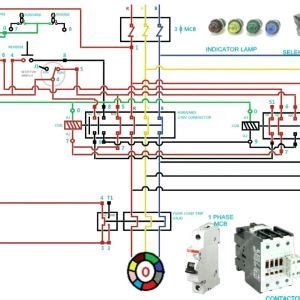The motor's starter wires directly to the motor's wire. 3 Phase Electric Motor Starter Wiring Diagram | Free ...