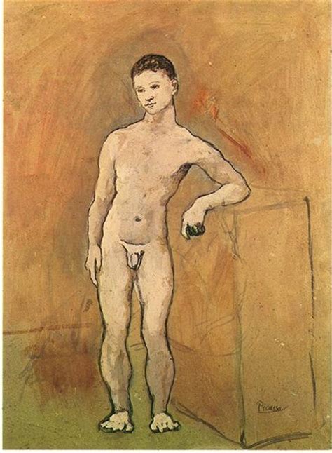 Nude Youth 1906 Pablo Picasso WikiArt Org