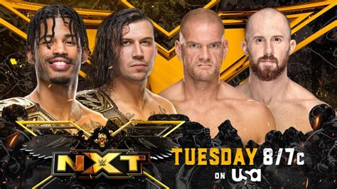 Wwe Nxt Preview For Tonight Title Matches The Creed Brothers Mei