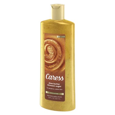 Caress Body Wash Shea Butter And Brown Sugar 18 Oz Female Body Wash Meijer Grocery Pharmacy